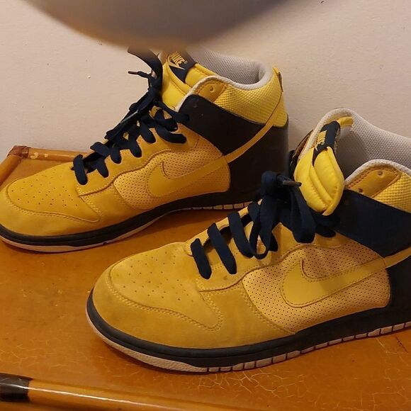 2008 Nike Dunk High Cal Bears Michigan 317982-771 - Picture 4 of 6